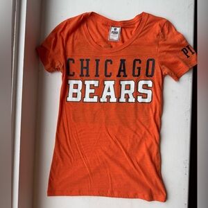 PINK VICTORIA'S SECRET T-SHIRT Chicago Bears Vintage size S
